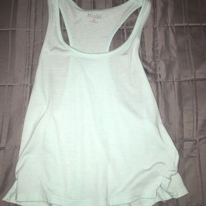 Tank top slightly cropped